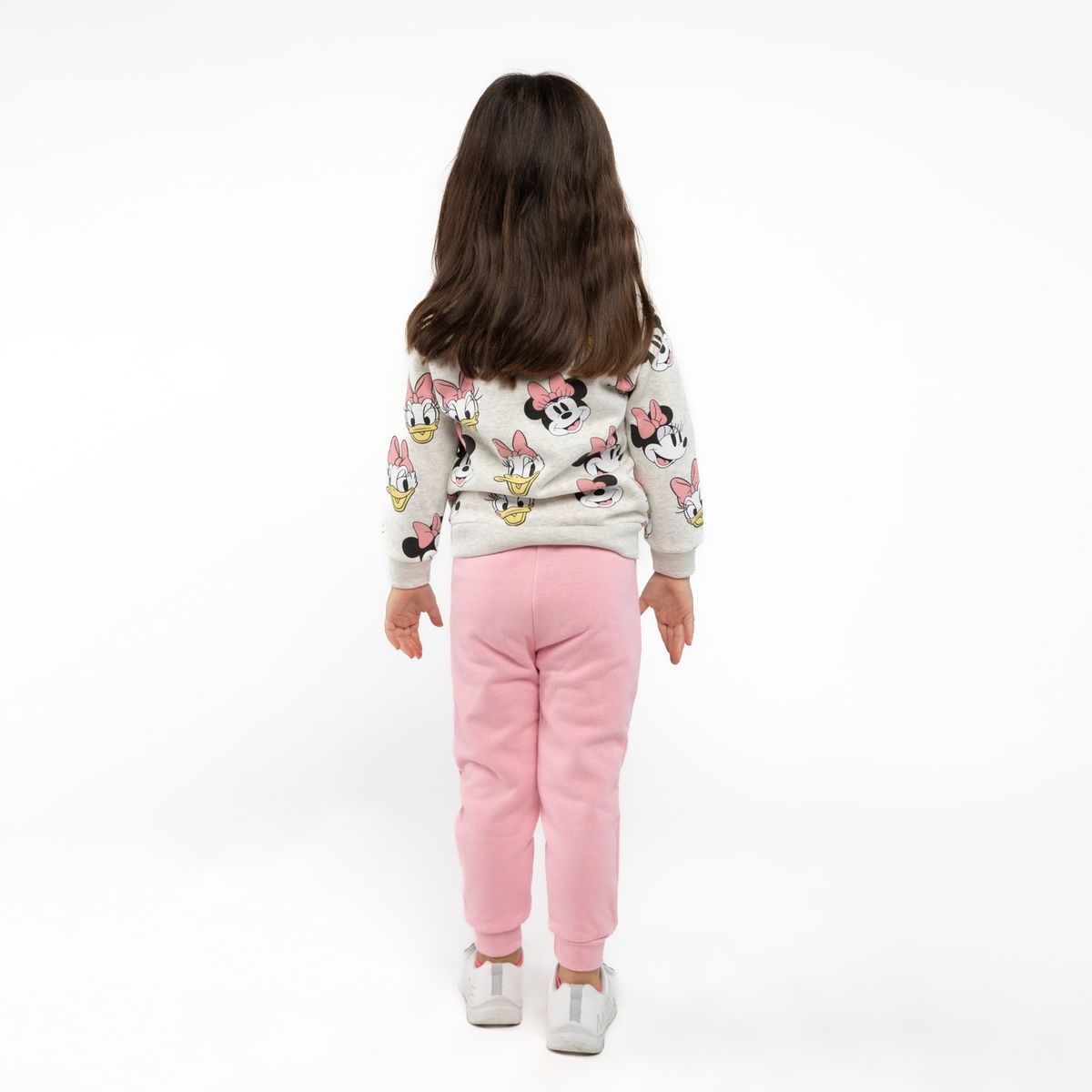 DISNEY - Buzo Niña Full Print Minnie Rosado Disney