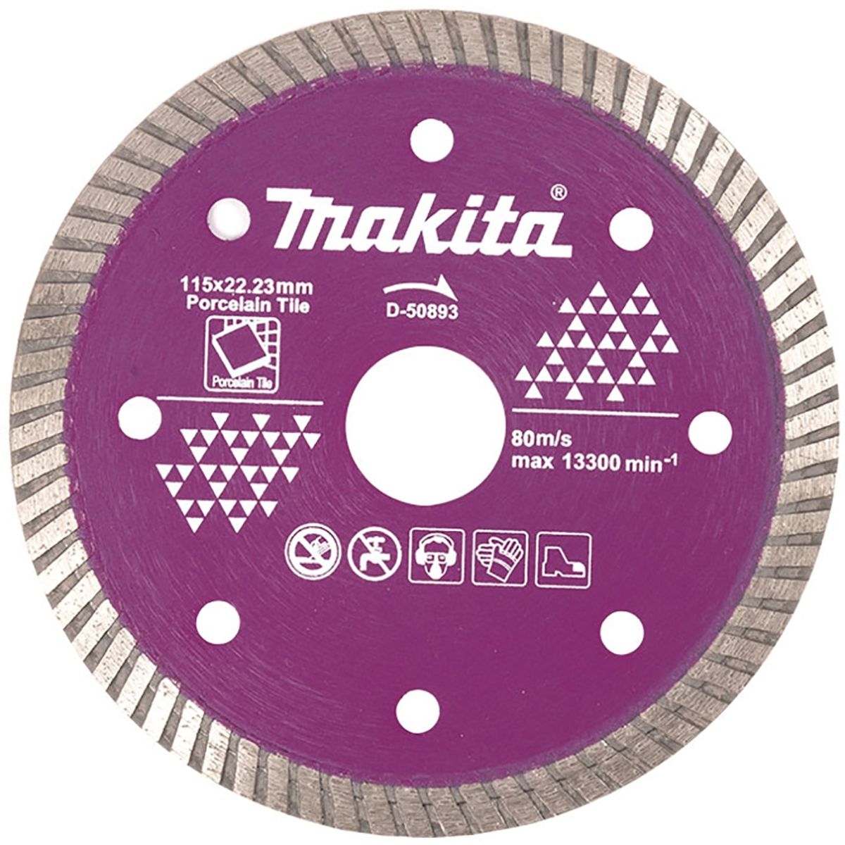 MAKITA - Disco Diamantado 4 1/2 (115mm) D-50893 Corte Seco