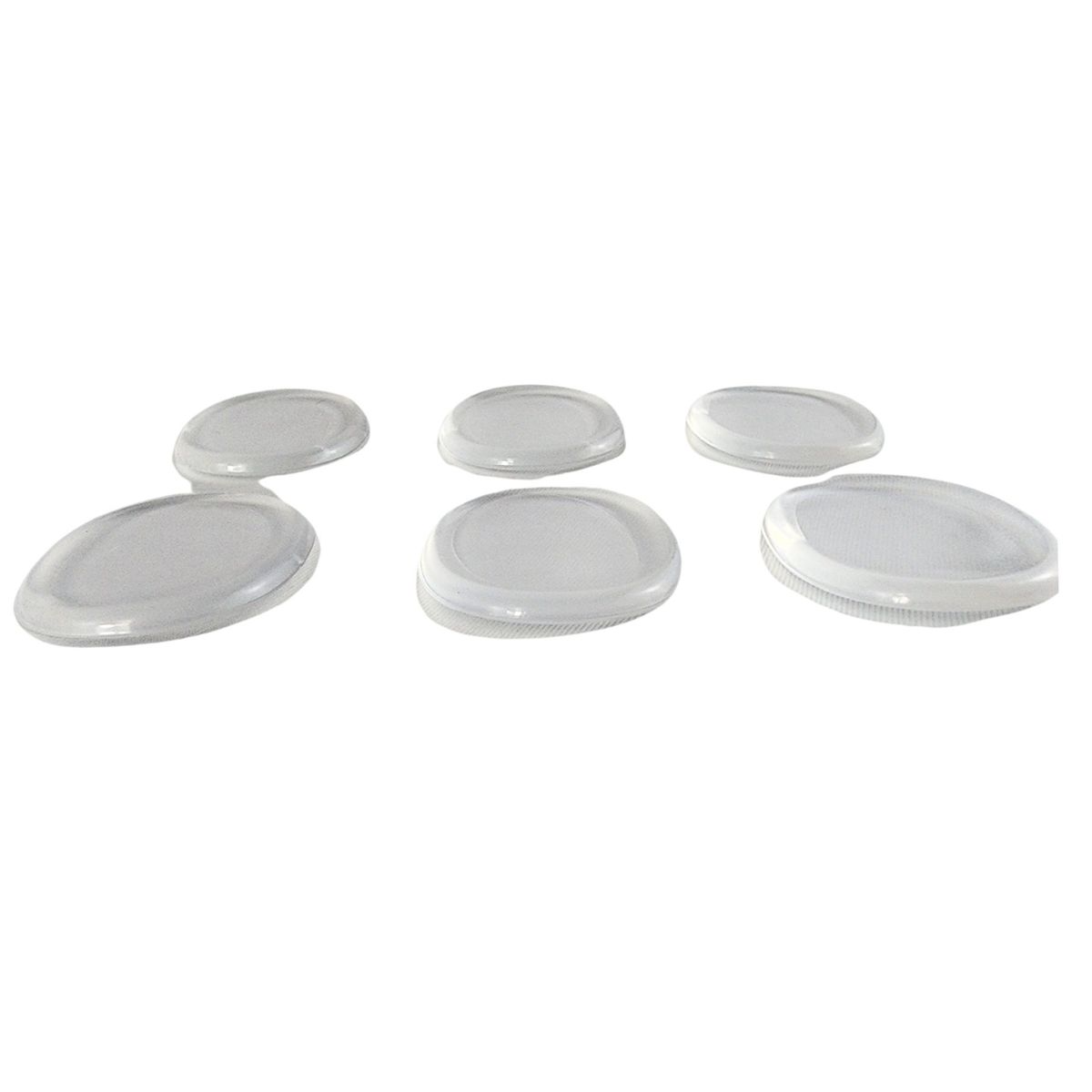 GENERICO - 6 Almohadillas Gel De Silicona Autoadhesiva Para Zapatos Pie