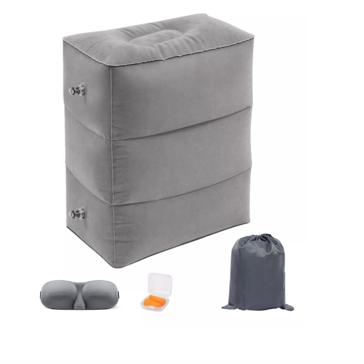 GENERICO - Almohada Cojín Cama Inflable Para Viajes Avión Auto Bus