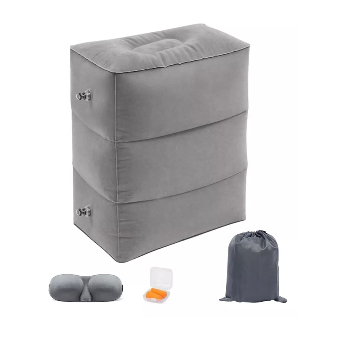GENERICO - Almohada Cojín Cama Inflable Para Viajes Avión Auto Bus
