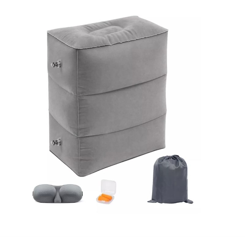 GENERICO - Almohada Cojín Cama Inflable Para Viajes Avión Auto Bus