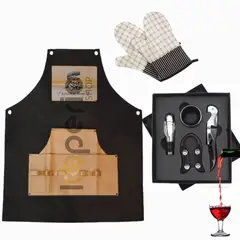 GENERICO - Descorchador Sacacorcho Destapador Abridor de Vinos Set