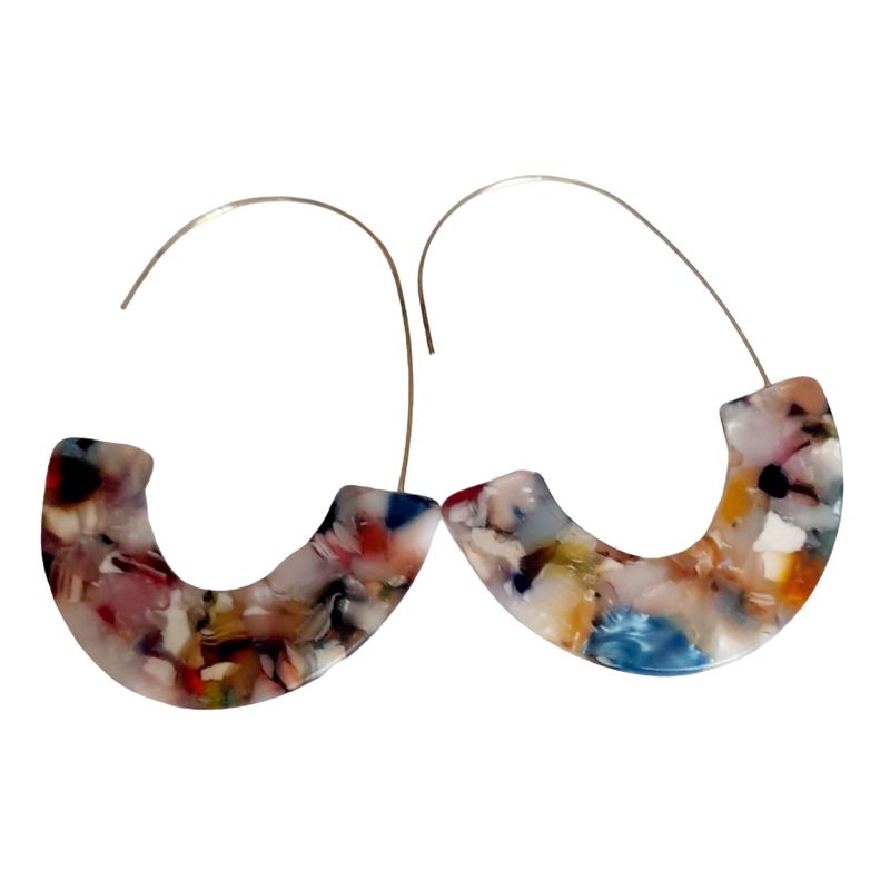 CATHALIFAUDJOYAS - AROS ACRILICO COLORES CATHALIFAUDJOYAS