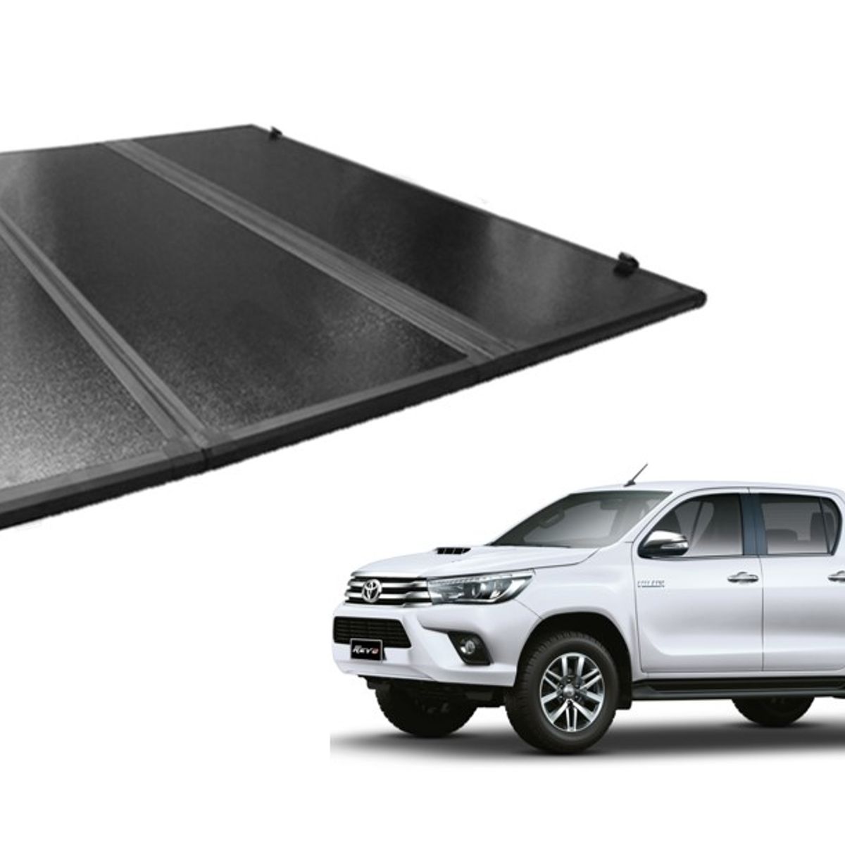 TOYOTA - Tapa Rígida Plegable Toyota Hilux 2016-2024