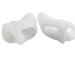 GENERICO - 2 Separador Ortopedico Protector Dedos Pie Juanete Gel Silicona