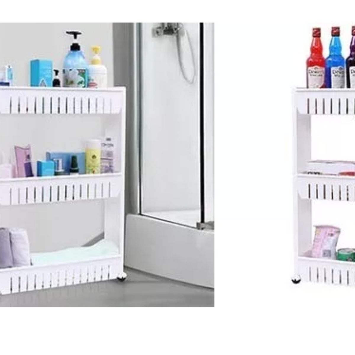 GENERICO - Estante Organizador Almacenamiento Multiuso 3 Niveles Cocina