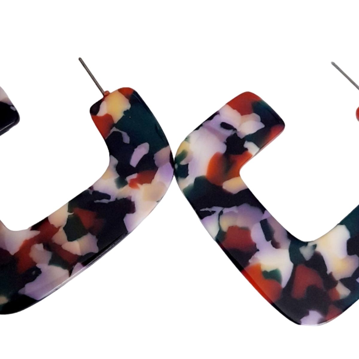 CATHALIFAUDJOYAS - AROS ACRILICO COLORES CATHALIFAUDJOYAS