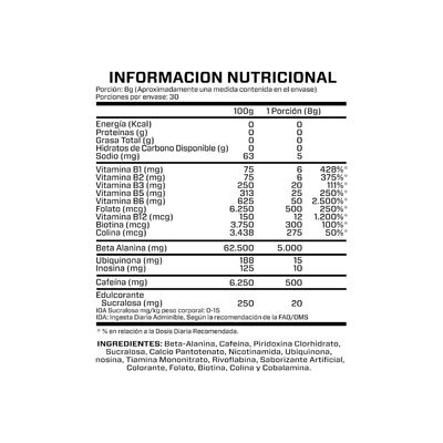 Imagen 2 del producto Pack Creatina 300gr + Pre-entreno 240gr -