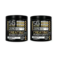 GENERICO - Pack 2 Creatinas Monohidratadas 300gr C/u - Briahlabs