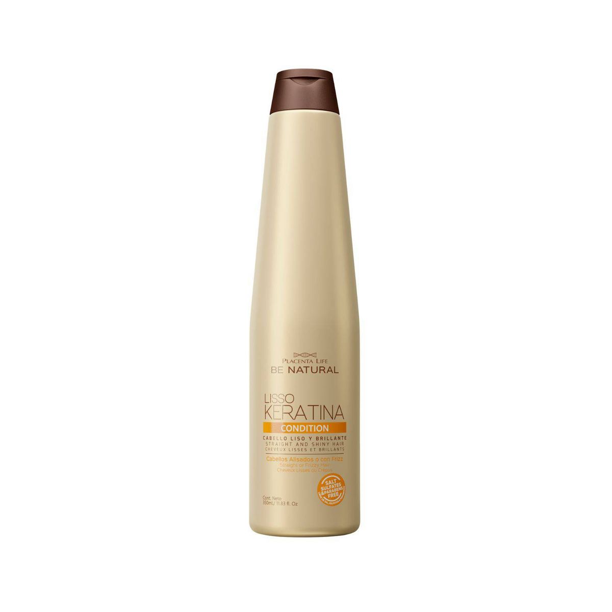PLACENTA LIFE BE NATURAL - Be natural Lisso Keratina condicionador 350 ml.