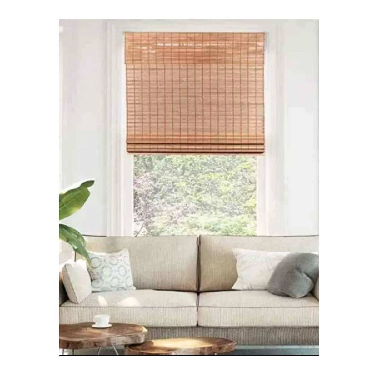 GENERICO - Persianas De Bambú 180x180