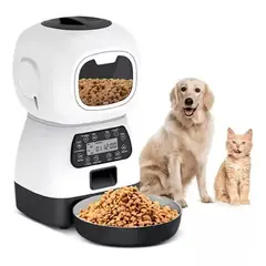 GENERICO - Dispensador Alimento Automático Perros Gatos Mascota Voces