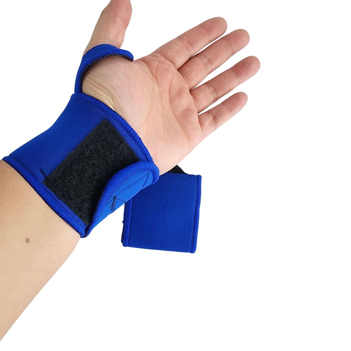 GENERICO - Muñequera Elastica Deportiva Anti Esguince Dedo Pulgar Libre