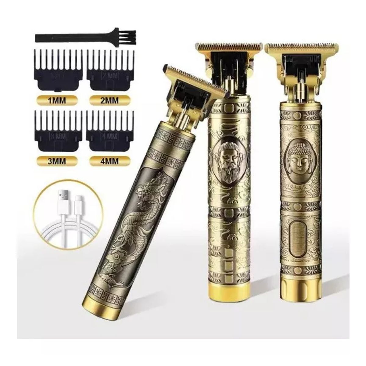 GENERICO - Afeitadoras Maquinas Corta Pelo Barba Eléctrica Profesional RAF