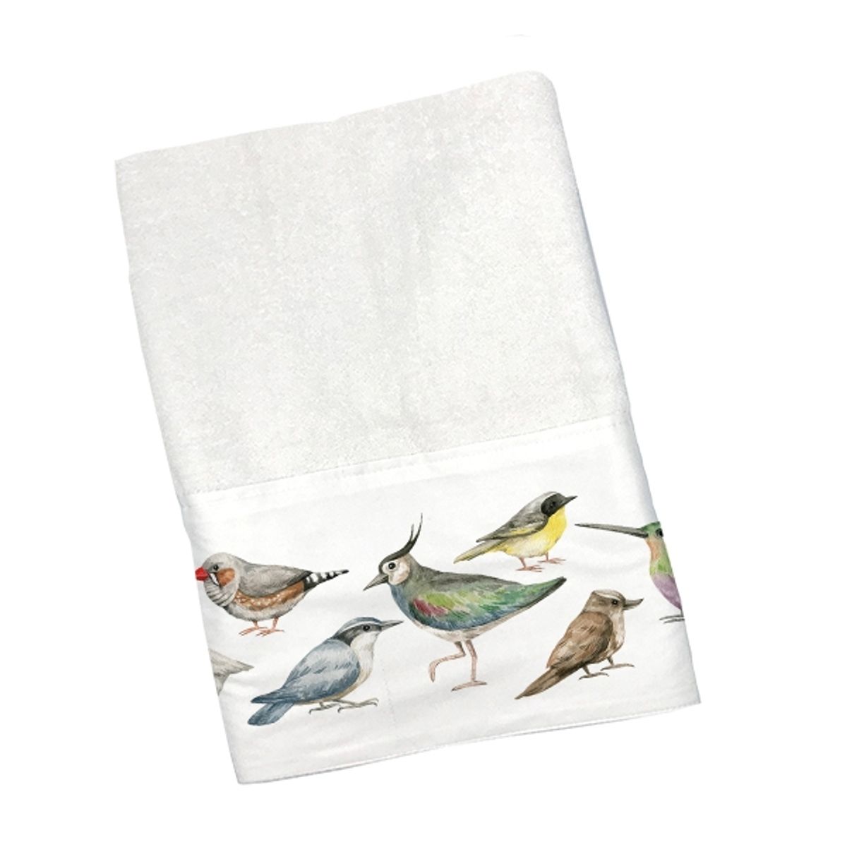 TUYO PRINT - Toalla de mano Pajarera