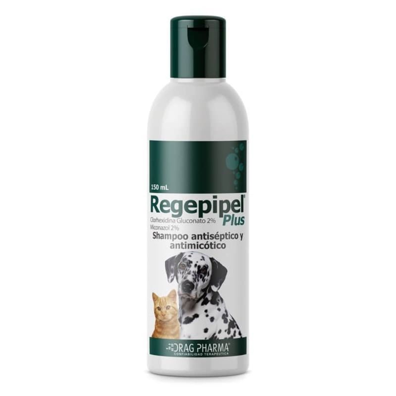 DRAG PHARMA - Regepipel Plus Shampoo para perros y gatos Dragpharma 150 ml