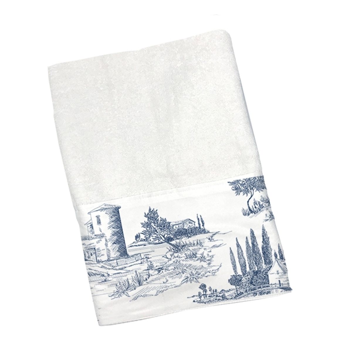 TUYO PRINT - Toalla de mano Toile de Jouy