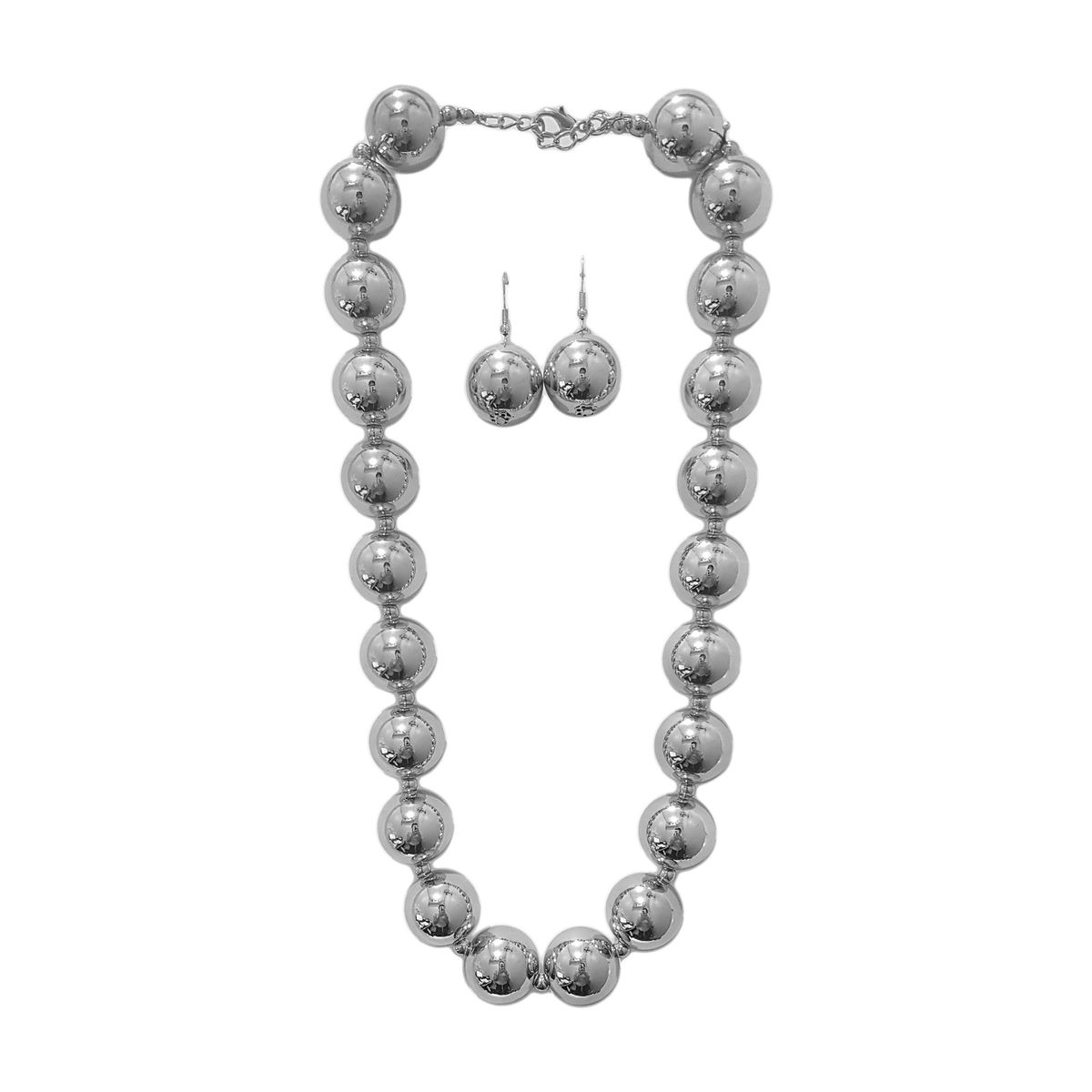 GENERICO - Set Conjunto Collar + Aros Elegante Scot