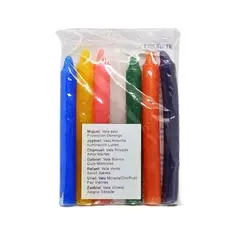 GENERICO - 7 Arcageles Pack de Velas 14cmx1.5cm