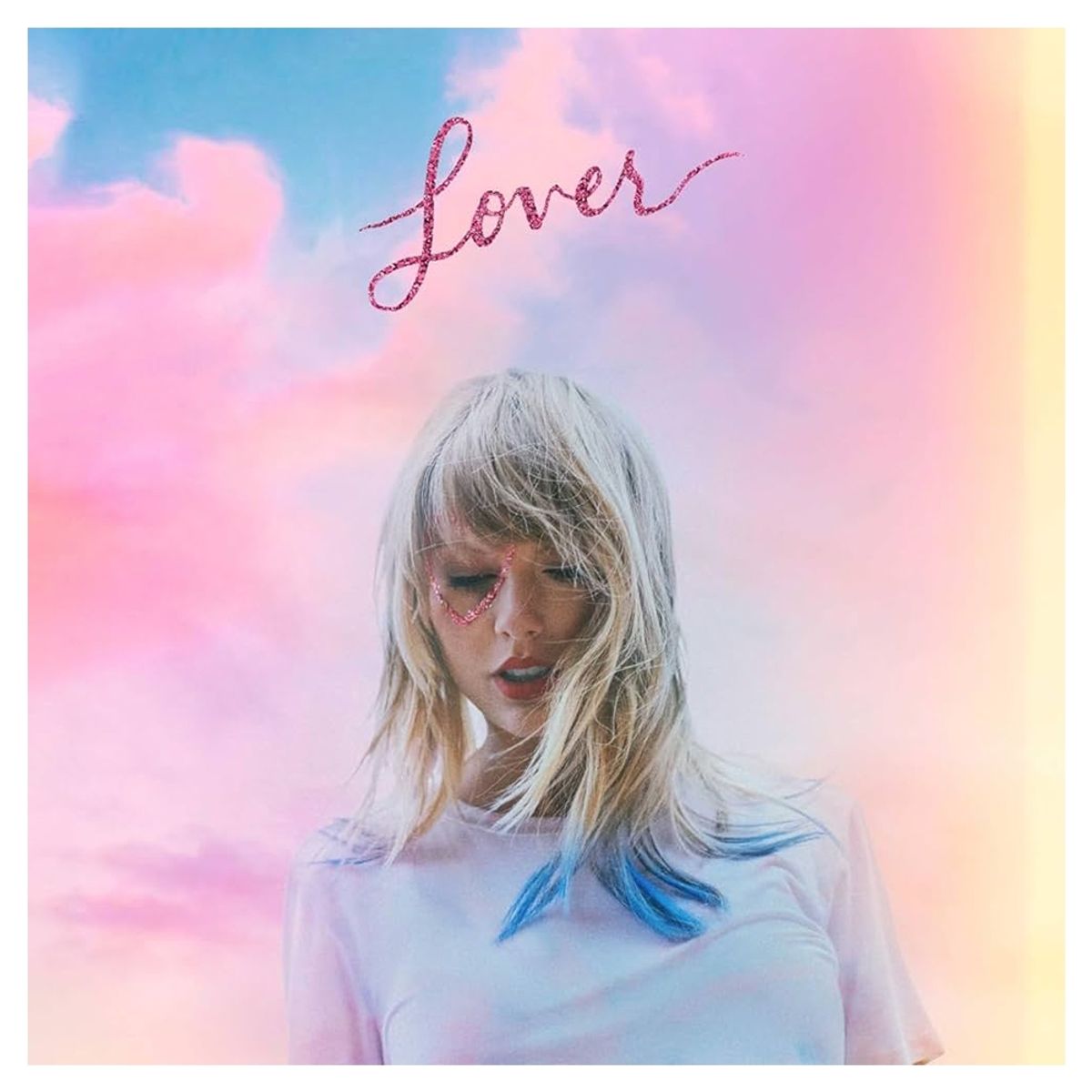 GENERICO - Taylor Swift - Lover - Vinilo Doble Traslúcido Pink & Blue