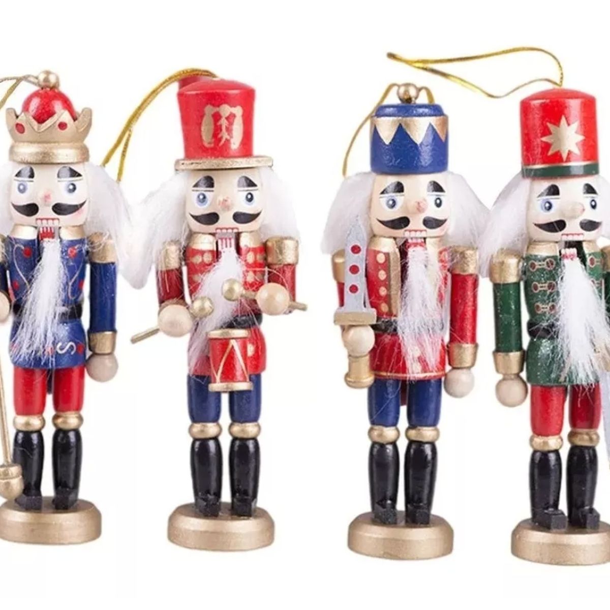 GENERICO - Set 4 Cascanueces Navidad