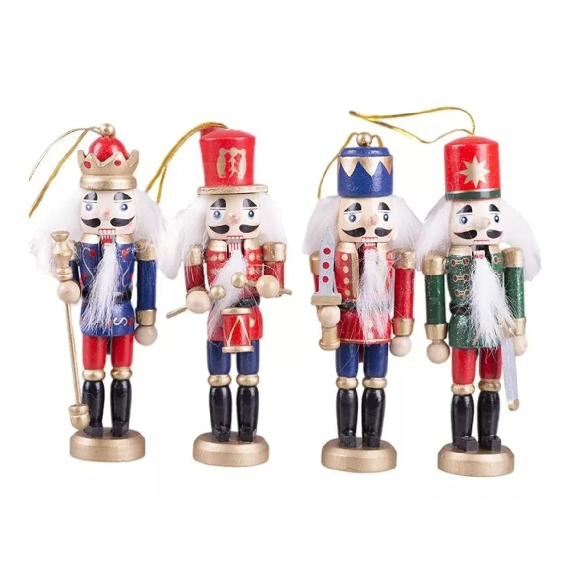 GENERICO - Set 4 Cascanueces Navidad