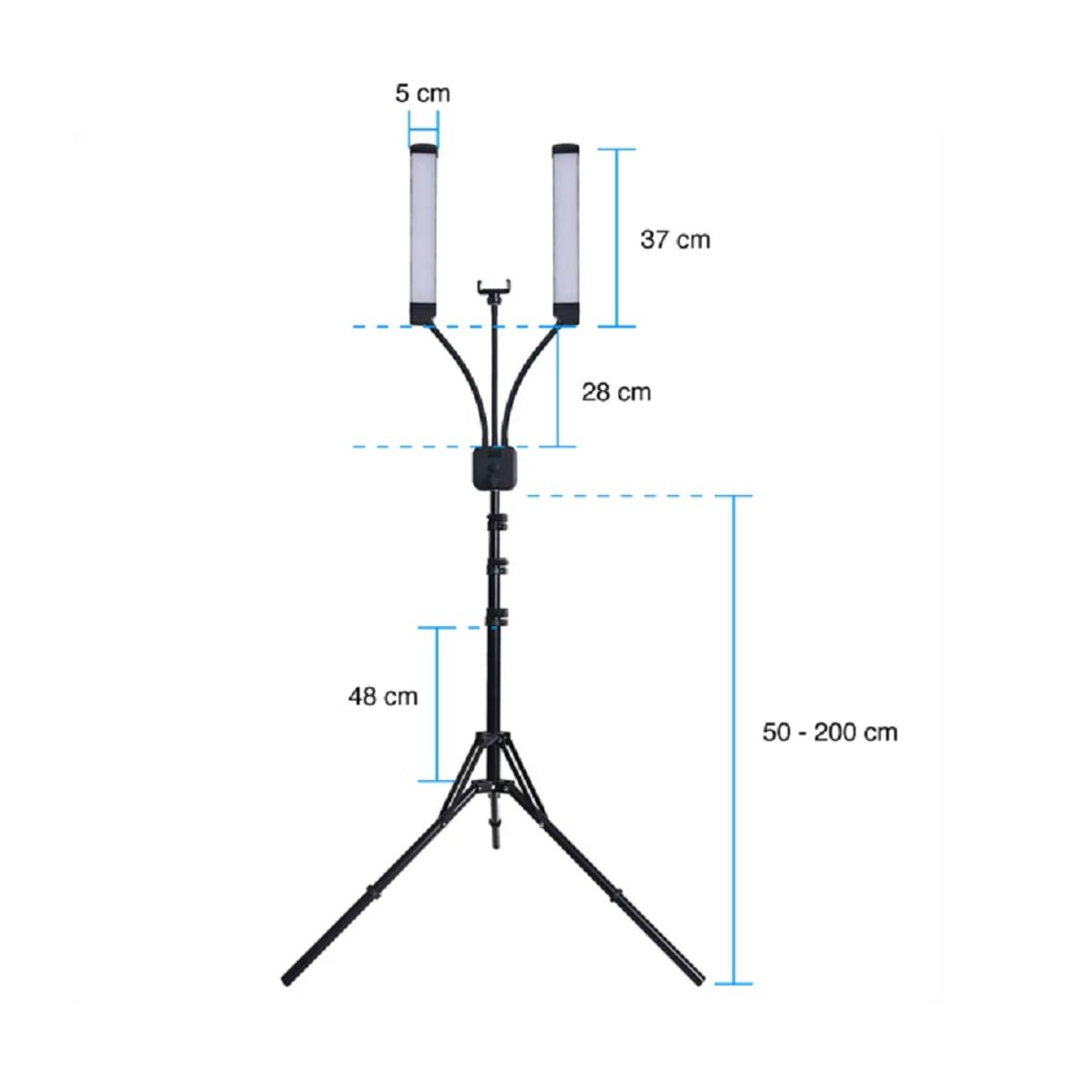 CAMILLAS CHILE - KIT ILUMINACIÓN LED PORTÁTIL