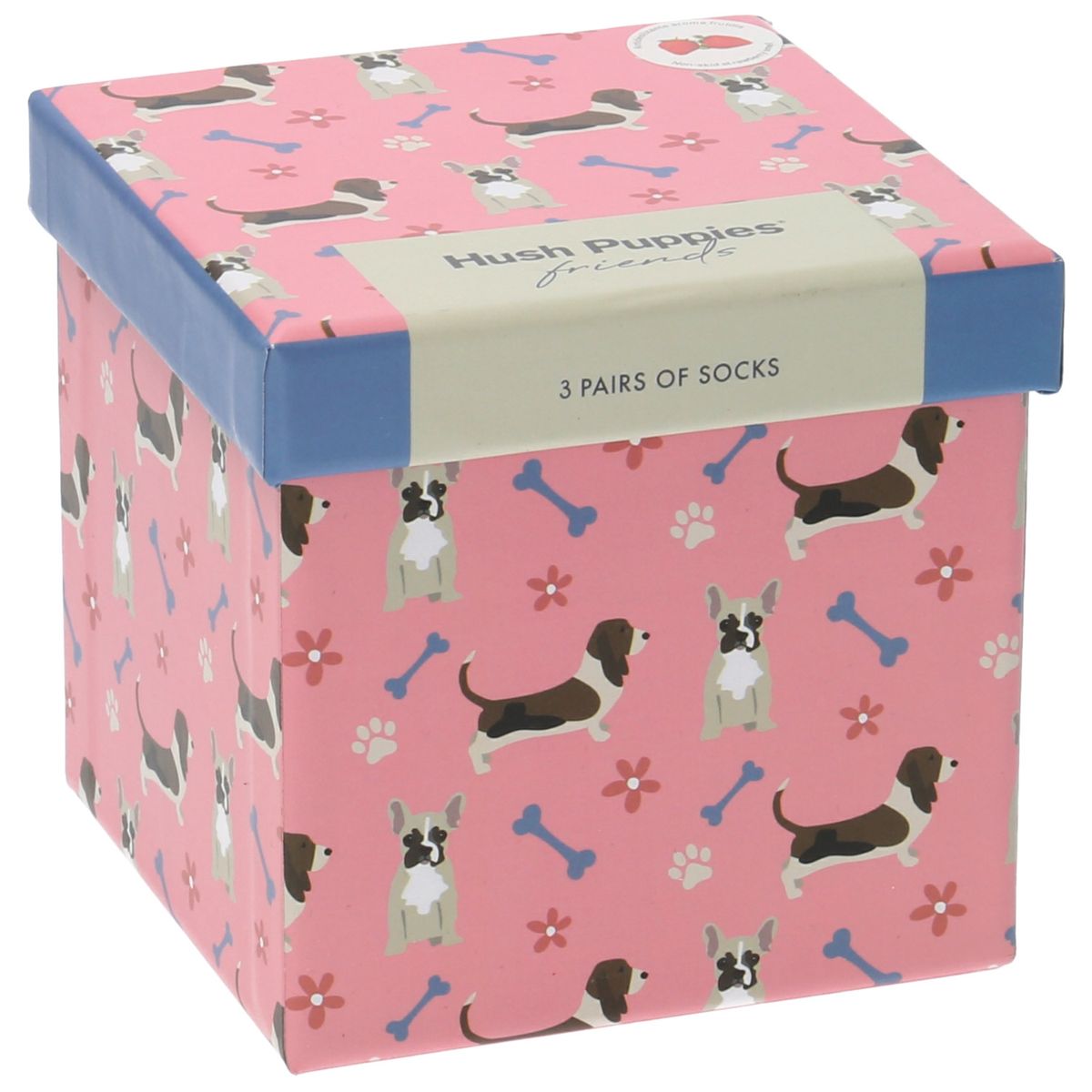 HUSH PUPPIES - Calcetín Niña I23G Pack Gift Dog Multi HUSH PUPPIES