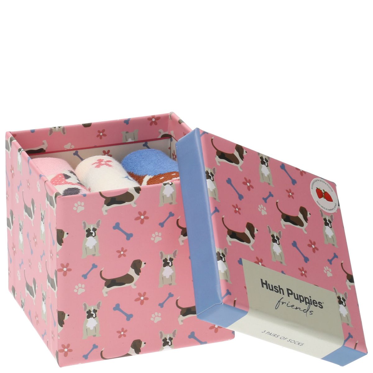 HUSH PUPPIES - Calcetín Niña I23G Pack Gift Dog Multi HUSH PUPPIES