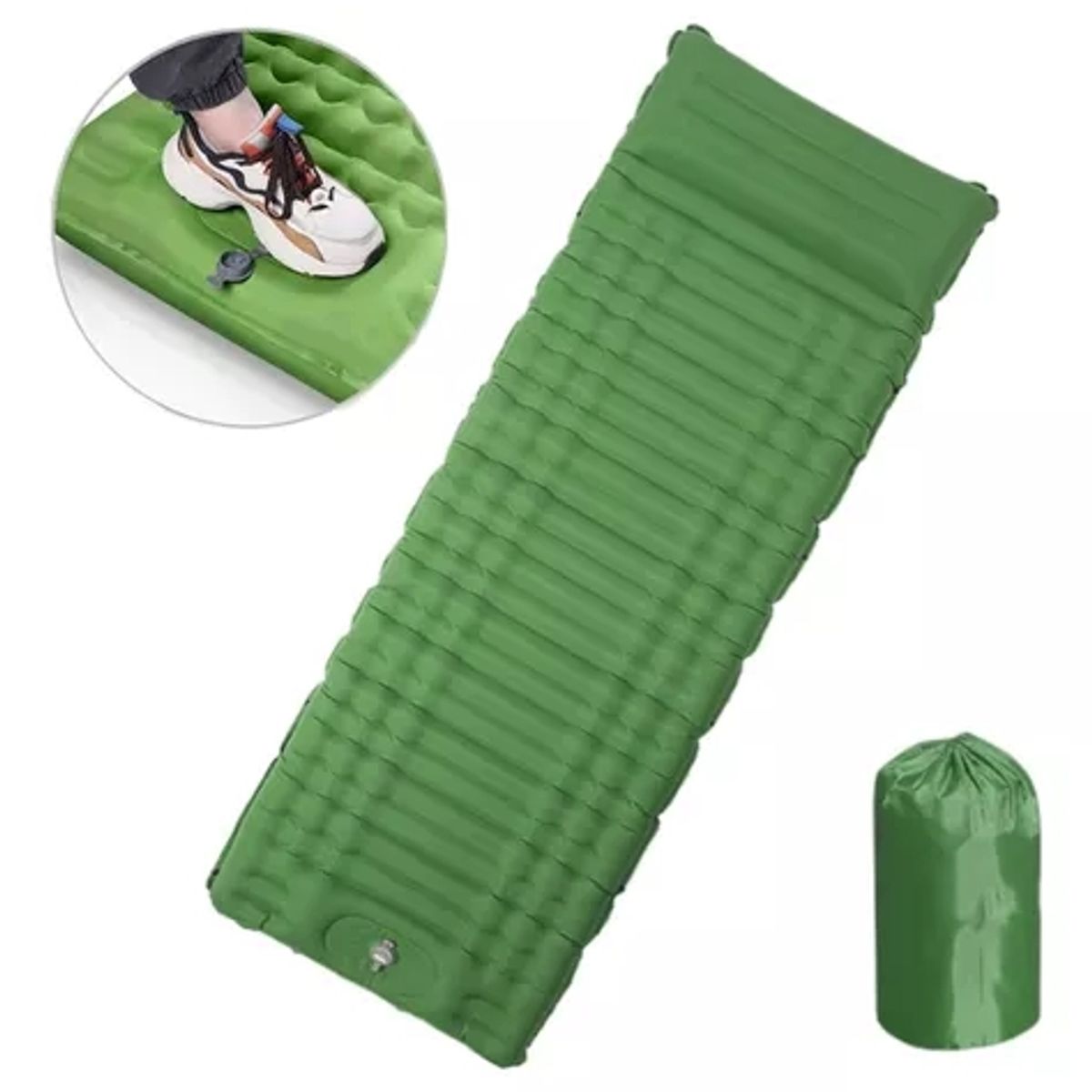 GENERICO - Colchón Inflable De Pie Plegable Outdoor Camping Trekking