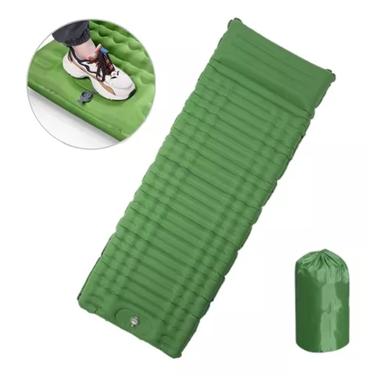 GENERICO - Colchón Inflable De Pie Plegable Outdoor Camping Trekking