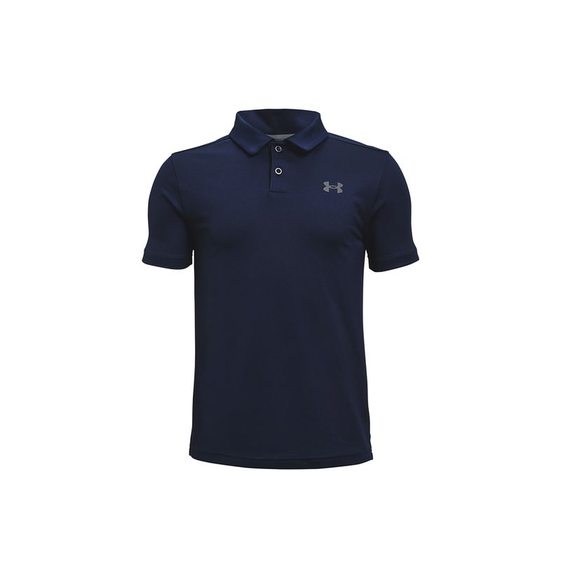 UNDER ARMOUR - Polera Polo Ua Performance Azul niño UNDER ARMOUR