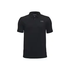 UNDER ARMOUR - Polera Polo Ua Performance Negro niño
