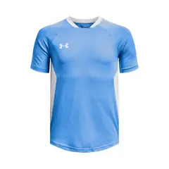 UNDER ARMOUR - Polera UA Match 2.0 Azul para niño