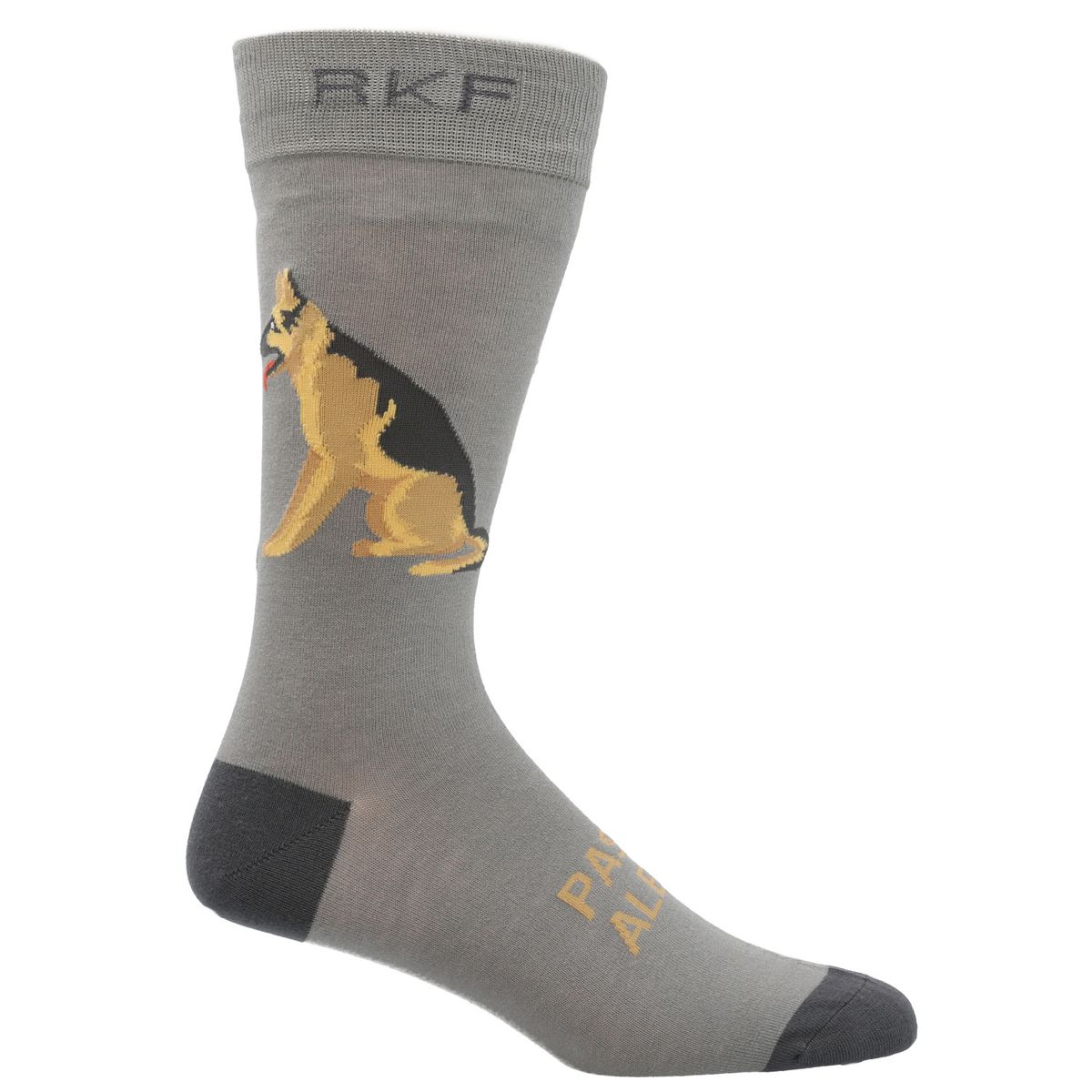 ROCKFORD - Calcetín Bambú Hombre Pastor Gris ROCKFORD