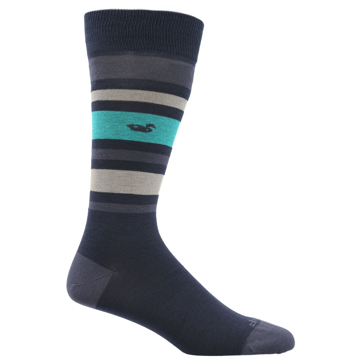 ROCKFORD - Calcetín Bambú Hombre LG stripes Azul ROCKFORD