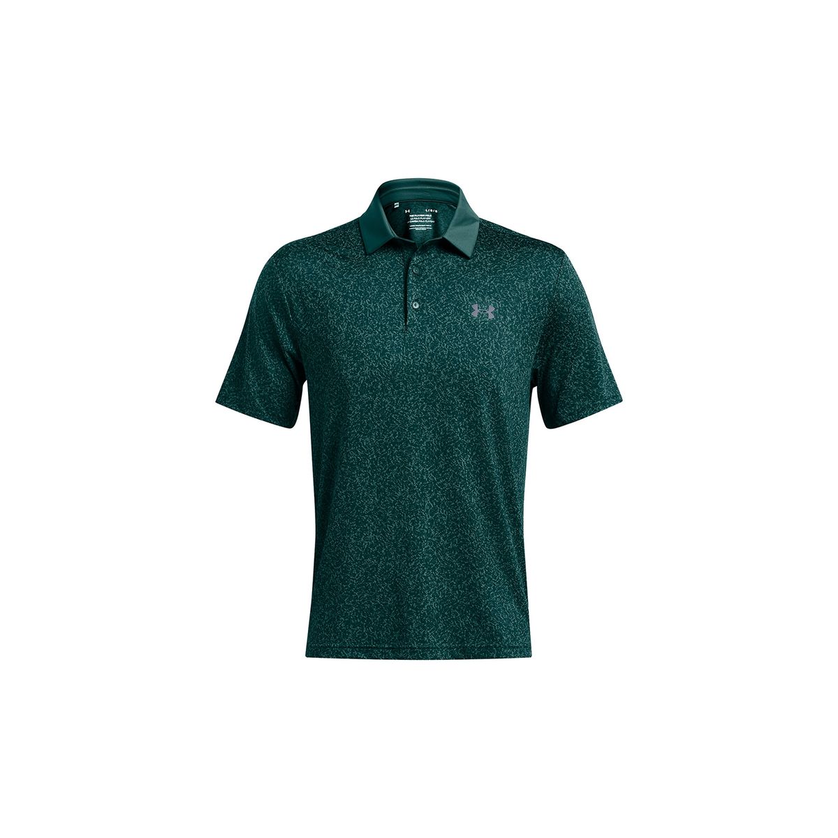 UNDER ARMOUR - Polera Polo UA Playoff 3.0 C J hombre Verde Oscuro UNDER ARMOUR