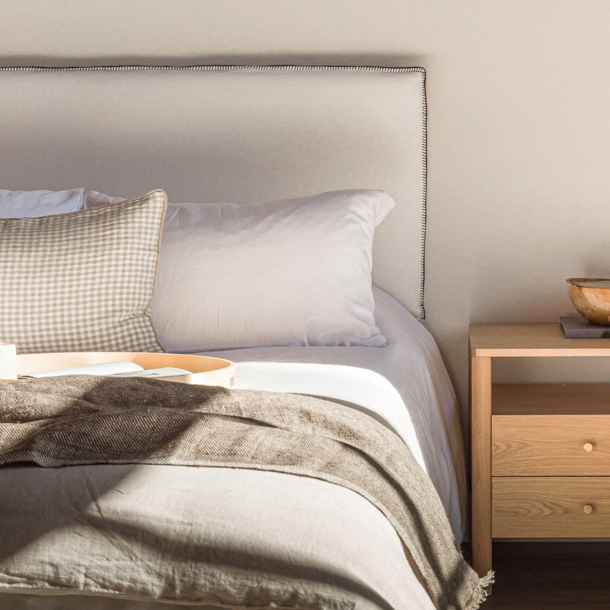 AMOBLE - Respaldo Malaga Blanco 190 Amoblé