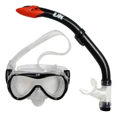 UK TIME - Set Máscara Buceo + Snorkel Junior Uktime