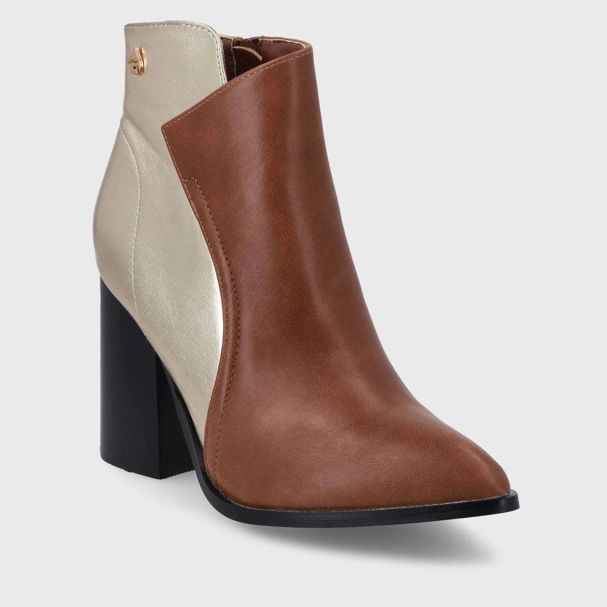 GOTTA - Botin Mujer Taco Beige 35552