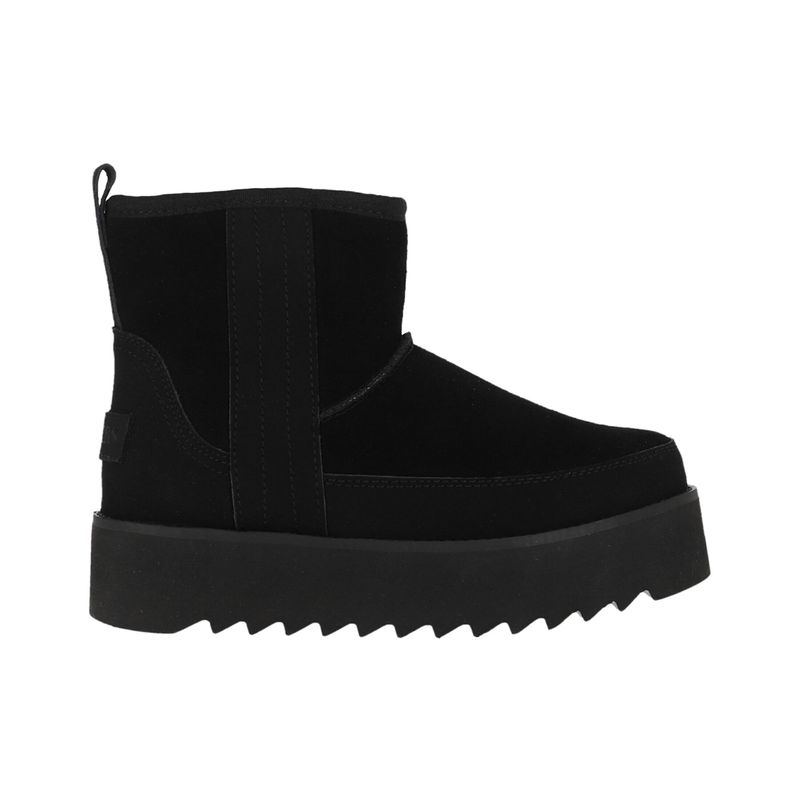 BAMERS - Bota Bamers Platform Mujer Negro