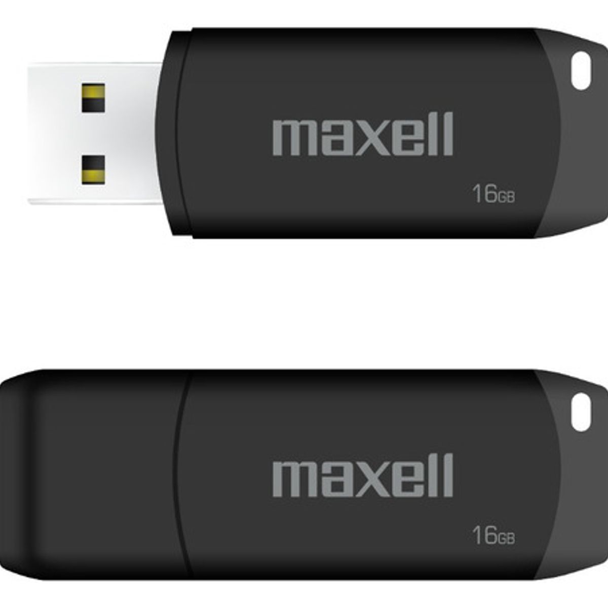 MAXELL - Pendrive Maxell USBPD 16GB 2.0 Negro
