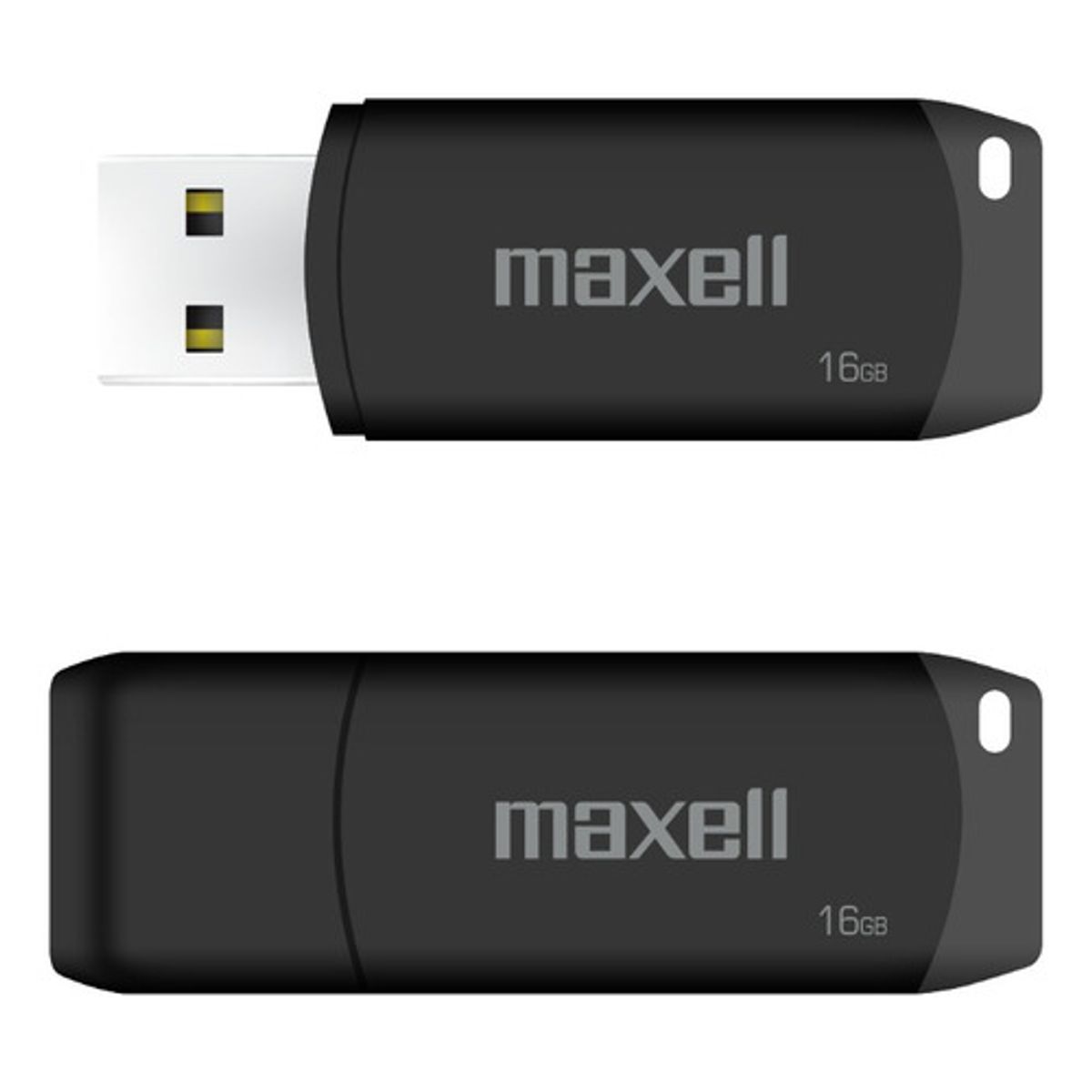 MAXELL - Pendrive Maxell USBPD 16GB 2.0 Negro
