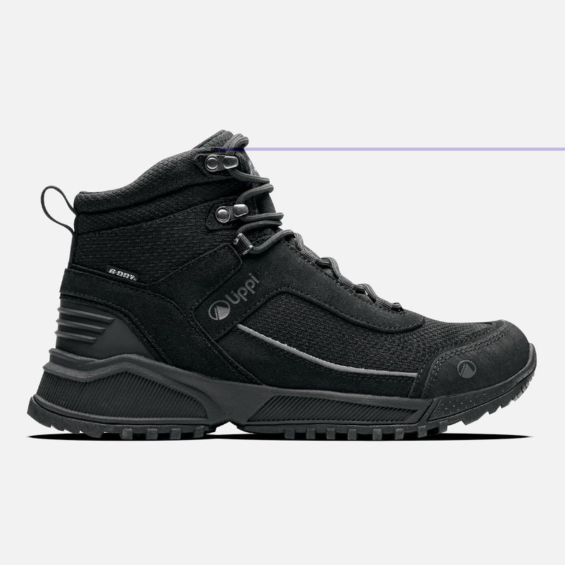 LIPPI - Botín Hombre Hill Hiker Negro Lippi