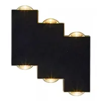 Aplique Lampara Muro Led Luz Interior Exterior Decoración Calido