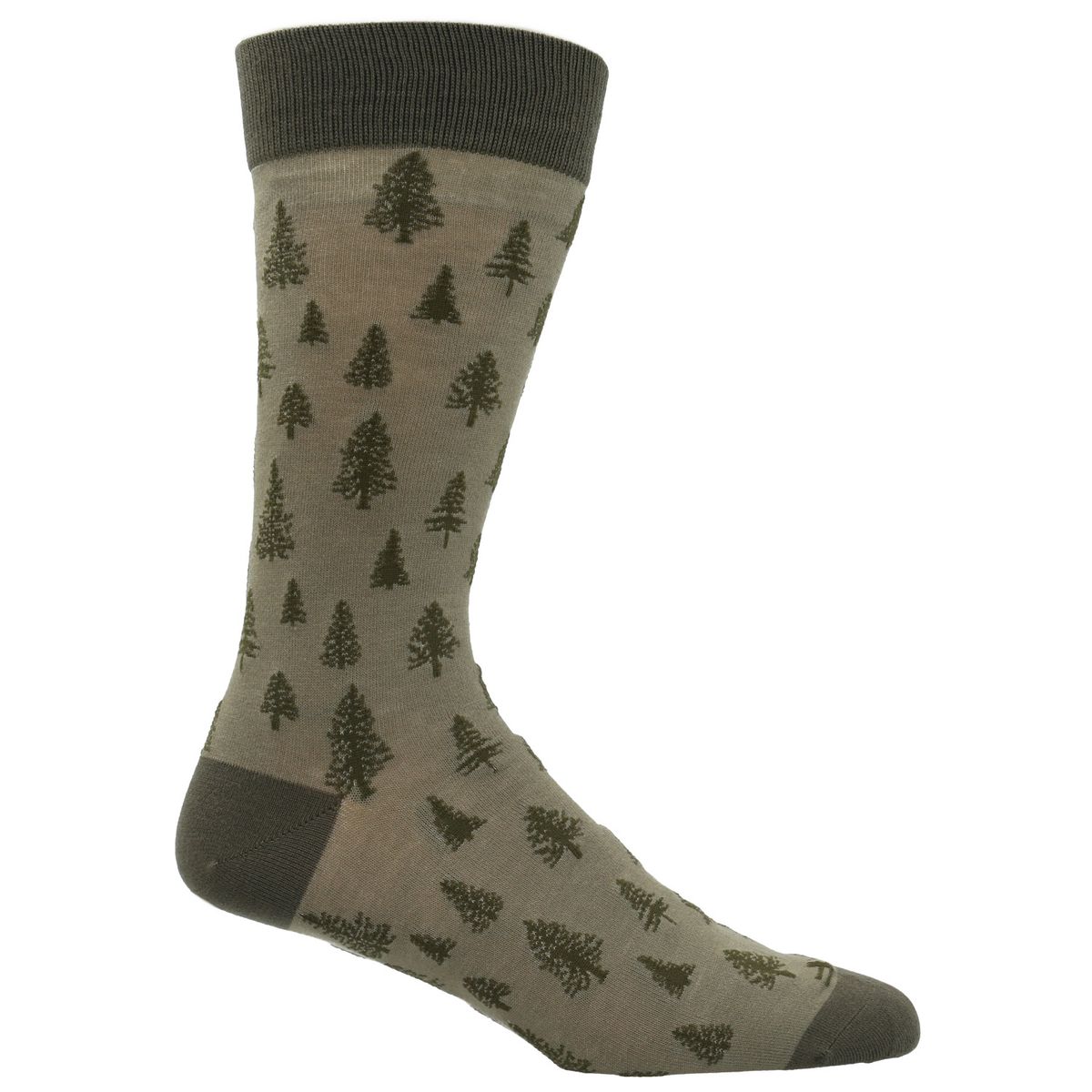 ROCKFORD - Calcetín Bambú Hombre Trees Verde ROCKFORD