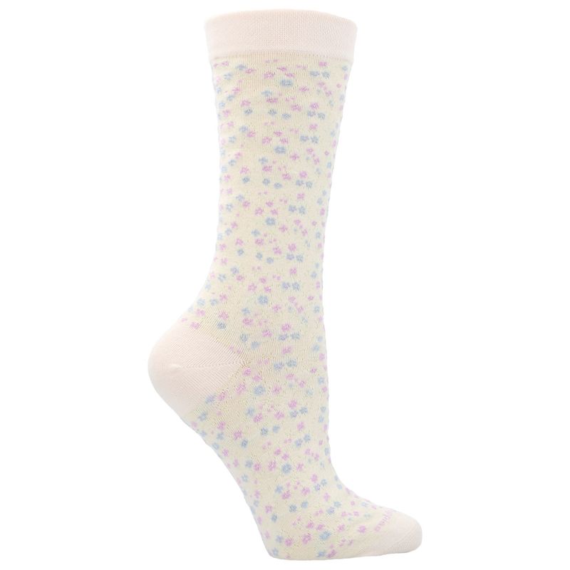 HUSH PUPPIES - Calcetín Algodón Mujer Cuff Allover Beige HUSH PUPPIES