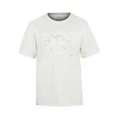 ROCKFORD - Polera Fibras Recicladas Hombre Places Blanco