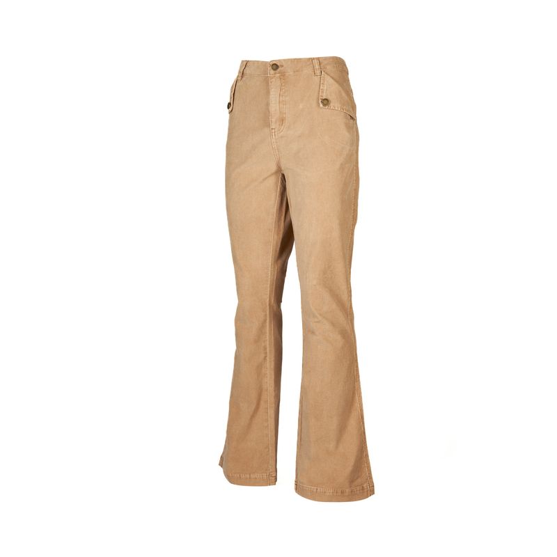 ROCKFORD - Pantalón Algodón Orgánico Mujer Alicia Verde ROCKFORD